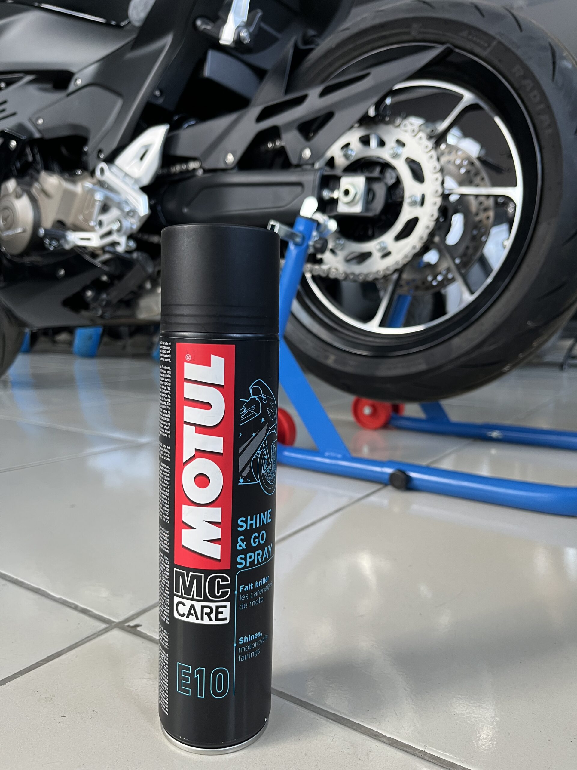 IMG_2344 Motul MC Care E10 Shine & Go Spray - Görsel 1