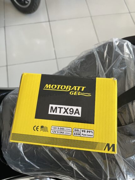 Motobatt MTX9A GEL Teknolojili 12V Motosiklet Aküsü