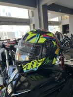 Renkli Motosiklet Kaskı /Still Sharp