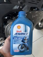 Shell Advance AX7 10W-40 Yarı Sentetik 4T Motosiklet Yağı (1L) - Görsel 2